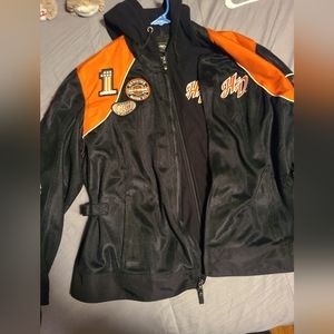 Women's  Harley Davidsons jacket.